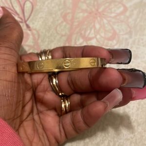 Cartier dupe bracelet